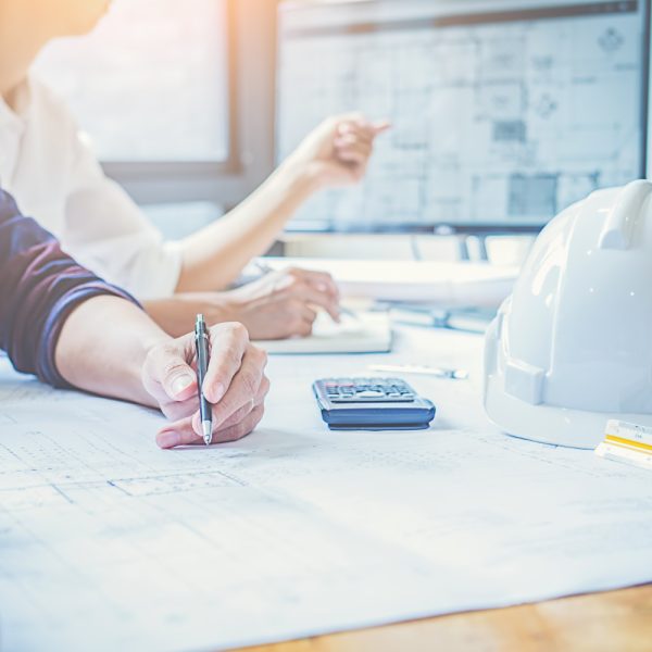 engineer-design-working-blueprint-planning-concept